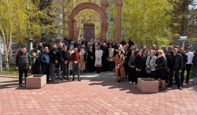В Астане почтили память жертв Геноцида армян