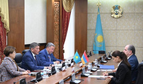 В Астане рассмотрены вопросы армяно-казахстанского межпарламентского взаимодействия