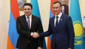 О встрече Алена Симонян с Мауленом Ашимбаевым