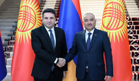 Հայաստանի խորհրդարանի նախագահի պաշտոնական այցը Ղրղզստան