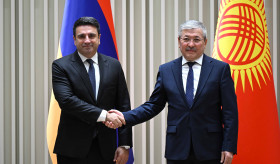 Ալեն Սիմոնյանը հանդիպել է Ադիլբեկ Կասիմալիևի հետ
