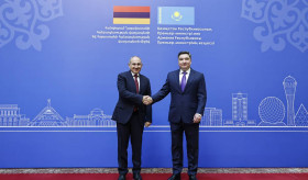 Տեղի է ունեցել Հայաստանի և Ղազախստանի վարչապետների հանդիպումը