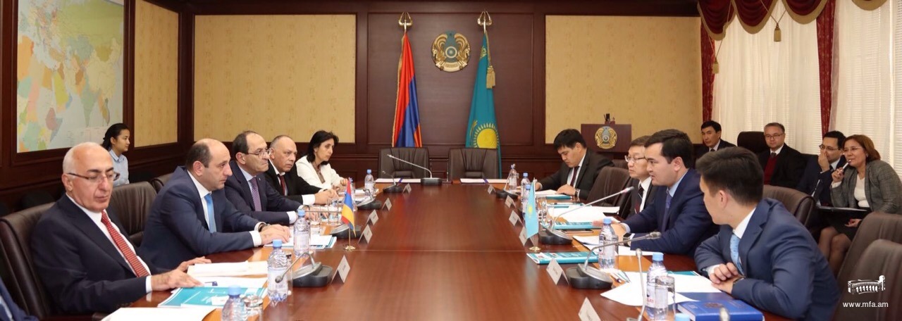 Հայաստանի և Ղազախստանի միջև առևտրատնտեսական համագործակցության միջկառավարական հանձնաժողովի 6-րդ նիստի մասին 