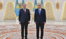 Посол Гевондян вручил Президенту Республики Казахстан верительные грамоты