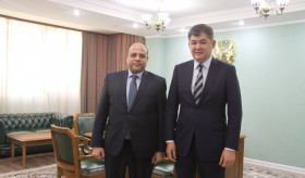 ՀՀ դեսպանի հանդիպումը Ղազախստանի առողջապահության նախարարի հետ