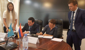 «Թումո» կենտրոնի պատվիրակության այցը Ղազախստան