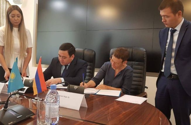 «Թումո» կենտրոնի պատվիրակության այցը Ղազախստան