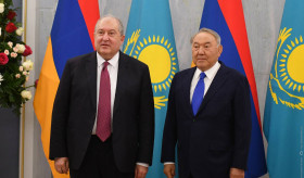 We highly appreciate your personal contribution to deepening friendly ties and cooperation between our countries. President Armen Sarkissian congratulated Nursultan Nazarbayev on his birthday