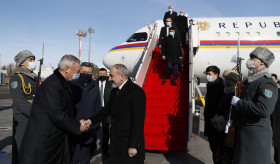 PM Pashinyan arrives in Kazakhstan on a working visit