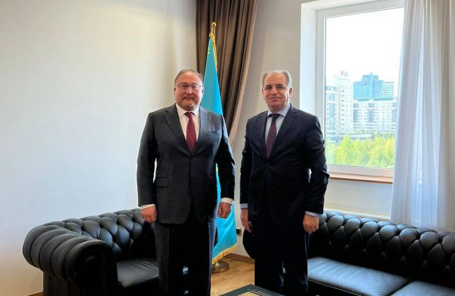 О состоявшейся встрече в Министерстве иностранных дел Казахстана