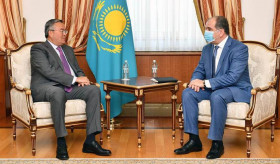 Встреча посла Республики Армения в Республике Казахстан с заместителем премьер-министра Казахстана
