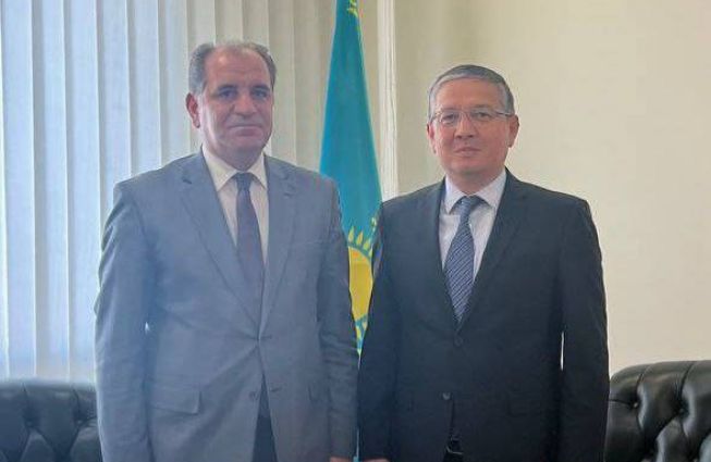 О состоявшейся встрече во внешнеполитическом ведомстве Казахстана
