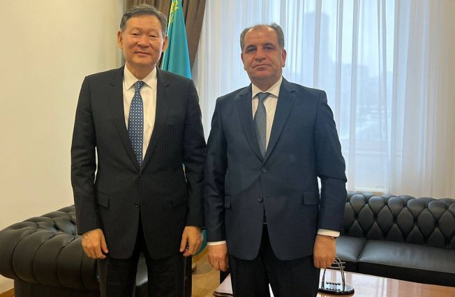 Հանդիպում Ղազախստանի արտաքին քաղաքական գերատեսչության  ղեկավարի տեղակալի հետ