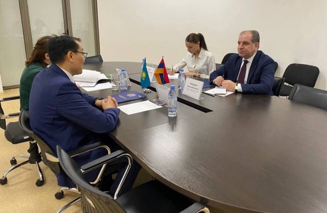 О встрече в Министерстве торговли и интеграции Казахстана