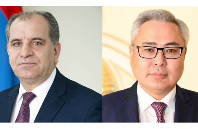 Ղազախստանի կառավարության աշխատակազմում  կայացած հանդիպման մասին