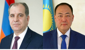 Посол Армении встретился с Заместителем главы внешнеполитического ведомства Казахстана