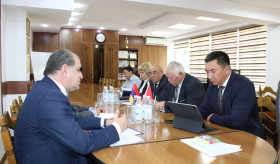 Հանդիպում Ղրղզստանի տրանսպորտի և կոմունիկացիաների նախարարի հետ