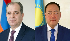 Հայաստանի դեսպանի հանդիպումը Ղազախստանի արտաքին քաղաքական գերատեսչության ղեկավարի տեղակալի հետ