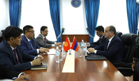 Ղրղզստանի արտաքին գործերի նախարարի  տեղակալի հետ հանդիպման մասին