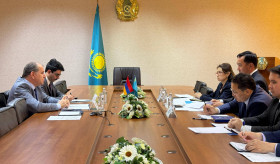 В Астане обсуждены перспективы сотрудничества  Армении и Казахстана в сфере транспорта