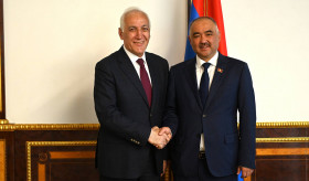 Հայաստանի նախագահը ընդունել է Ղրղզստանի խորհրդարանի նախագահին