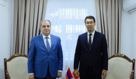 Ղրղզստանի արտաքին գործերի նախարարությունում  կայացած հանդիպումների մասին