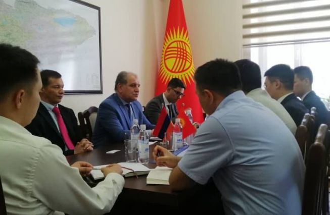 Հանդիպում Ղրղզստանի էկոնոմիկայի և առևտրի նախարարությունում