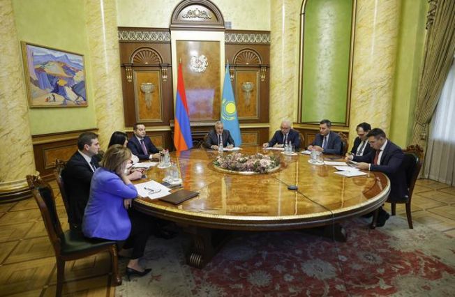 Հայաստանի Հանրապետության և Ղազախստանի Հանրապետության միջև տնտեսական համագործակցության միջկառավարական հանձնաժողովի հերթական նիստի մասին