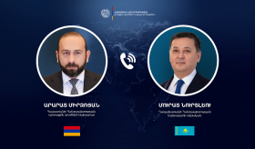 Հայաստանի Հանրապետության արտաքին գործերի նախարարի հեռախոսազրույցը Ղազախստանի Հանրապետության նախագահի օգնականի, արտաքին գործերի նախկին նախարարի հետ