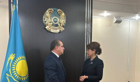 О встрече посла Армении с министром культуры Казахстана