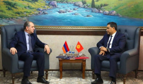 Встреча в Министерстве экономики и коммерции Кыргызстана